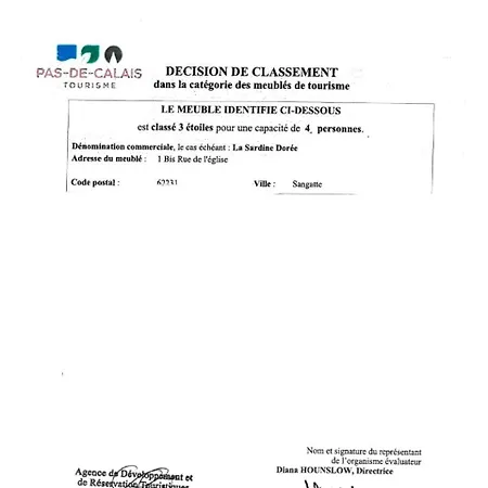 La Sardine Doree Vakantiehuis